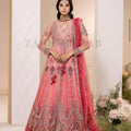 Pink shaded heavy maxi
