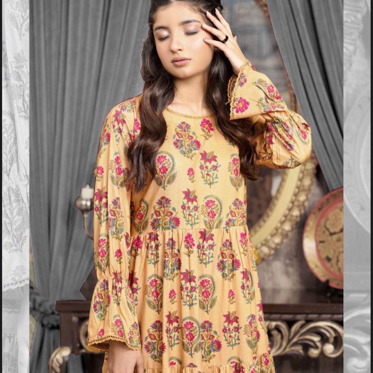 Simrans linen long maxi dress winter collection