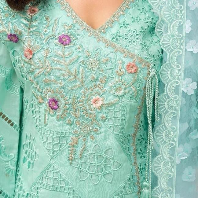 Karma cotton embroidered 3PC