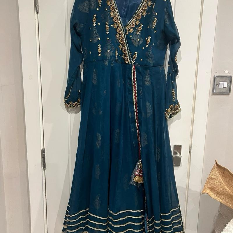 Fancy chiffon dress style 3PC