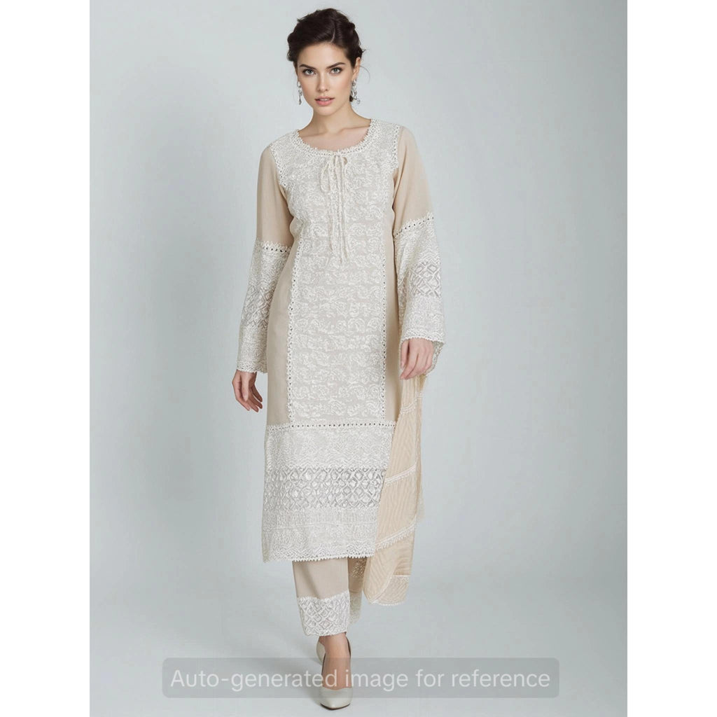 Karma heavy embroidered mushroom 3pc