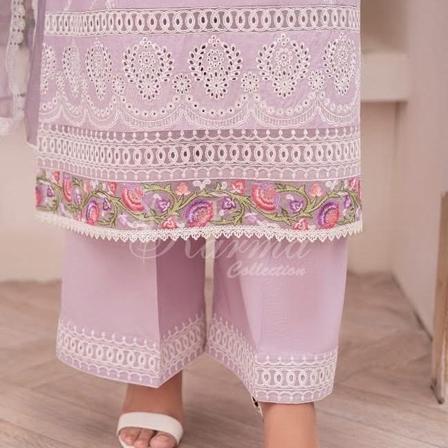 Karma purple cotton 3Pc