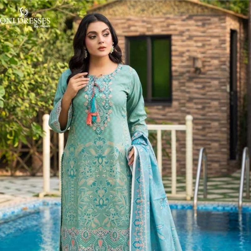 Ready to wear ladies winter dhanak 3PC with pashimna shawl and plain trousers