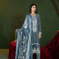 Ally’s grey embroidered 3PC suit