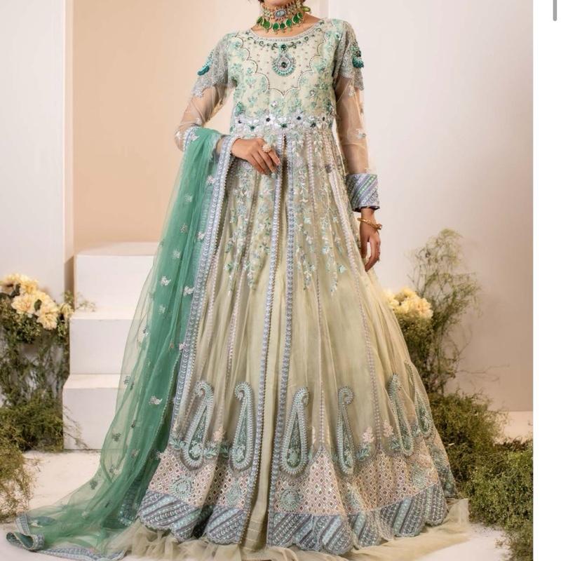 Original Zahra Rubab heavy fancy wedding wear
