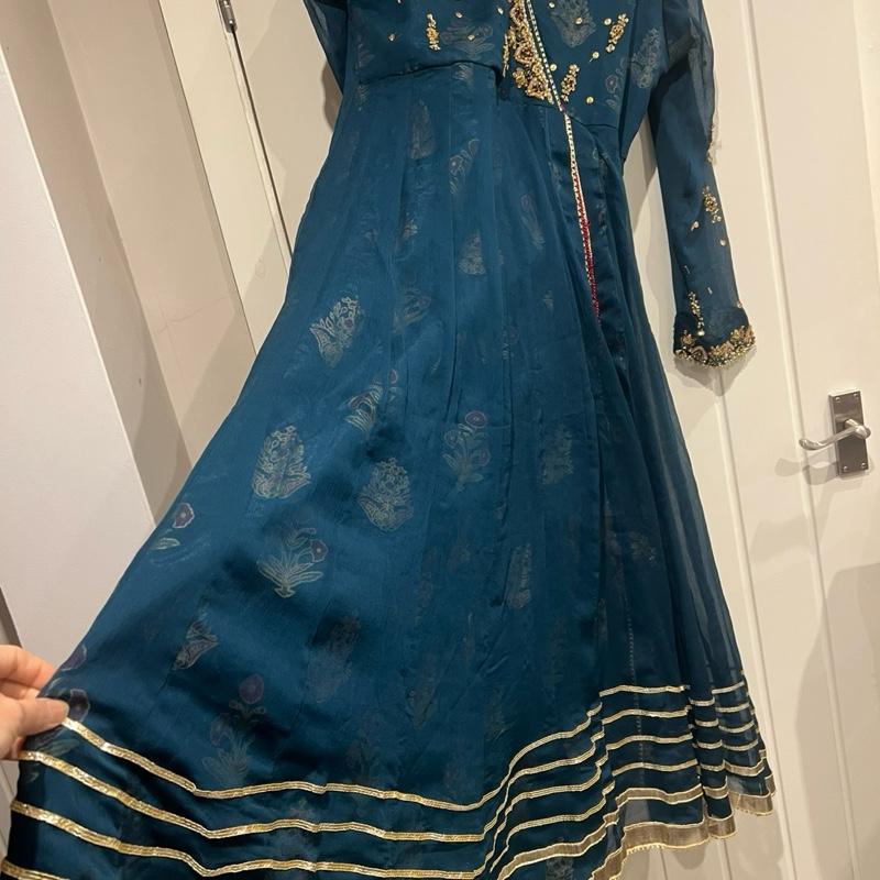 Fancy chiffon dress style 3PC