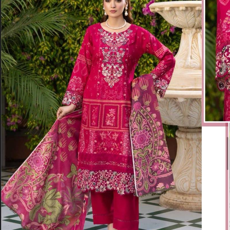 Ready to Wear withwr Pink Embroidered Kurta Set for Women Traditional Pakistani Fashion