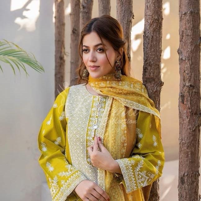 Karma lime Farshi Shalwar Suit for Women - Perfect for Salwar Kameez - Womenswear