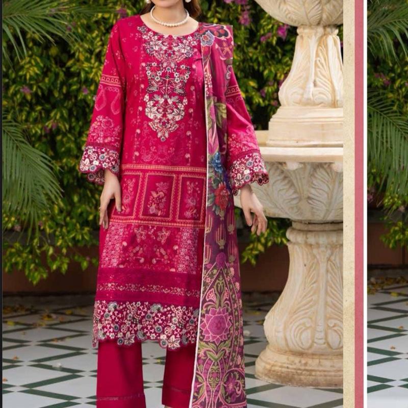 Ready to Wear withwr Pink Embroidered Kurta Set for Women Traditional Pakistani Fashion