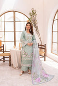 Karma heavy Embroidered 3PC with embroidered plazo and dupatta