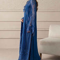 Maria B inspired blue chiffon 3PC