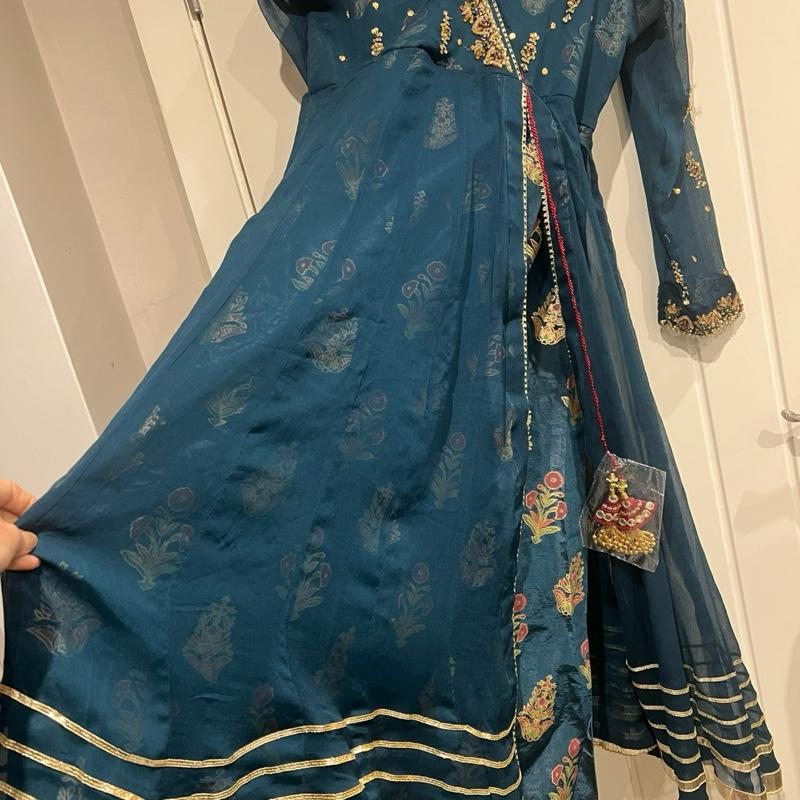 Fancy chiffon dress style 3PC