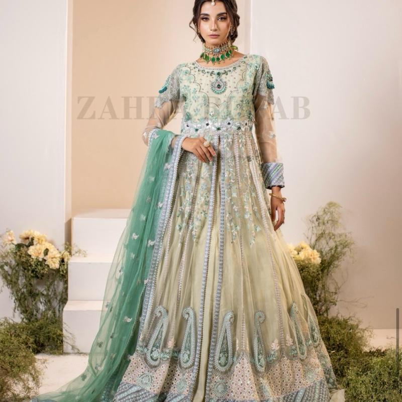 Original Zahra Rubab heavy fancy wedding wear