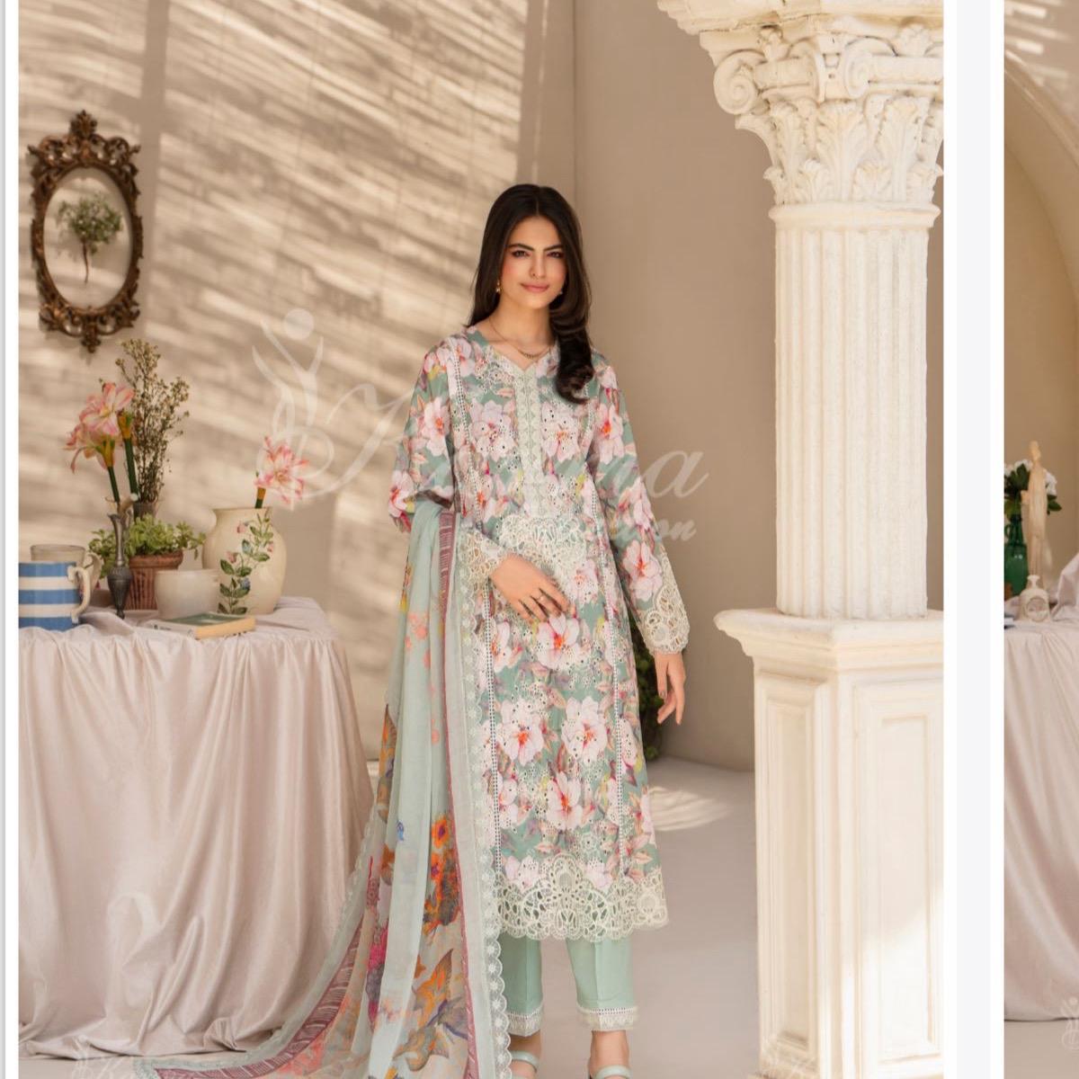 Karma dark turquoise chicken kari 3PC Traditional