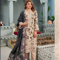 Munira Dhanak 3PC with Wool Shawl - Elegant Floral Print Kurta Set for Women