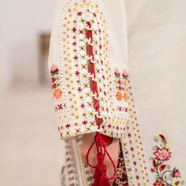 Original karma embroidered with farshi shalwar