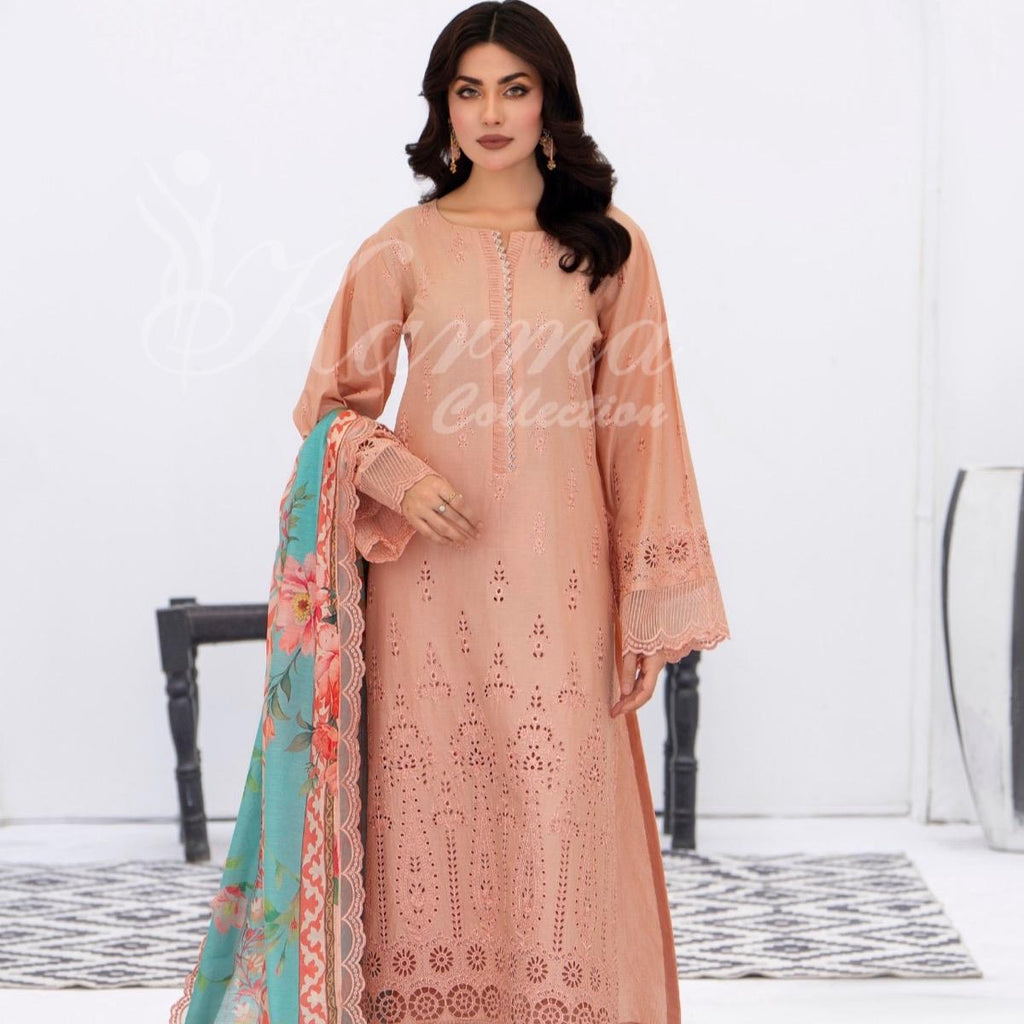 Karma light salmon chicken kari 3PC suit