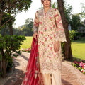 Munira lawn embroidered 3PC